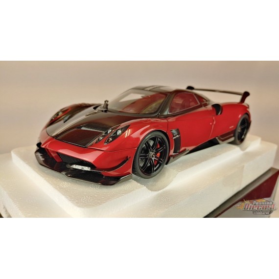 (Usagé)(Free shipping) Pagani Huayra BC (Rosso Dubai/Carbon)  - Autoart 78276   Usagé
