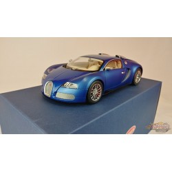 (Used)(Free shipping) Bugatti EB Veyron 16.4 Bleu Centenaire Blue Metallic  1/18 AUTOART 70951  Used