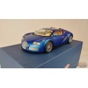 (Usagé)(Free shipping) Bugatti EB Veyron 16.4 Bleu Centenaire Blue Metallic  1/18 AUTOART 70951  Usagé