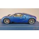 (Used)(Free shipping) Bugatti EB Veyron 16.4 Bleu Centenaire Blue Metallic  1/18 AUTOART 70951  Used