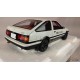(Used)(Free shipping) Toyota Sprinter Trueno (AE86)  Project D  Final version - Autoart    1/18 -  78786    Used
