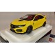 (Used)(Free shipping)  Honda Civic Type R (FK8) 2021 RHD  (Sunlight Yellow)  - Autoart    1/18 -  73225 Used