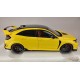 (Usagé)(Free shipping) Honda Civic Type R (FK8) 2021  RHD  (Jaune soleil )  - Autoart    1/18 -  73225 Usagé