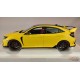 (Used)(Free shipping)  Honda Civic Type R (FK8) 2021 RHD  (Sunlight Yellow)  - Autoart    1/18 -  73225 Used
