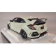 (Used)(Free shipping)  Honda Civic Type R (FK8) 2021 RHD (Championship White)  - Autoart    1/18 -  73220 Used