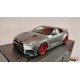 (Usagé)(Free shipping) Nissan GT-R R35 Modified by Prior Design  Gris -GT Spirit 1/18 - GT243 Usagé