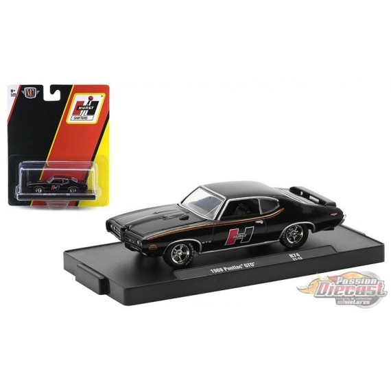 (Web Only) 1969 Pontiac GTO - Hurst - Auto-Drivers Release 74 - M2 Machines 1:64 - 11228-74 B