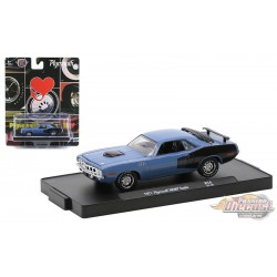 (Web Only) 1971 Plymouth HEMI Cuda  - Auto-Drivers Release 74 - M2 Machines 1:64 - 11228-74 F