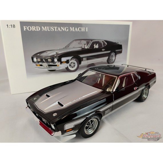 (Used)(Free shipping)  FORD MUSTANG MACH 1 1971 (BLACK) MILLENIUM AUTOART 72823     Used