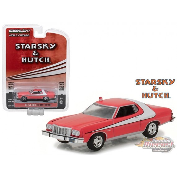 1976 Ford Gran Torino  Starsky and Hutch  Greenlight 1/64 44780 A Passion Diecast
