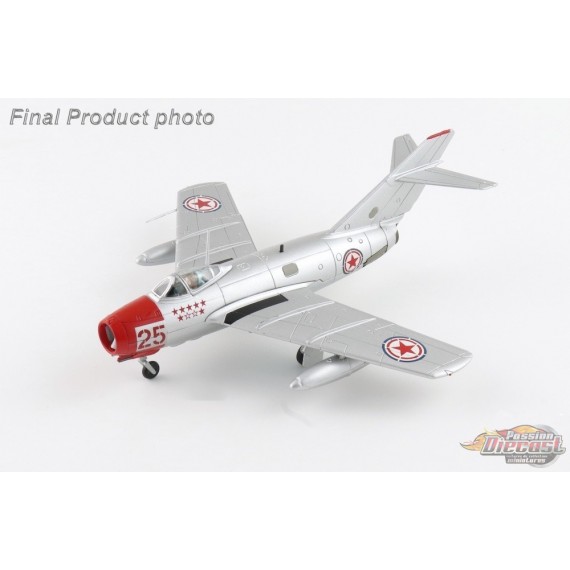 Mikoyan-Gurevich MiG-15 Fagot / CPVAF, Red 079, North Korea, 1950s / Hobby Master 1:72 HA2430