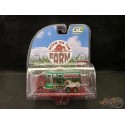 CHASE CAR Horse Trailer with Custom Horse Wrap - Down on the Farm Series 11 - 1/64 Greenlight - 48110 FGR