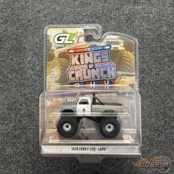 CHASE CAR LAPD - 1978 Ford F-250 Monster Truck - Kings of Crunch - Edition Hot Pursuit - 1/64 Greenlight - 49170 AGR