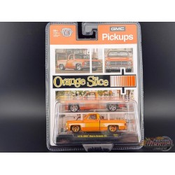 CHASE CAR 1976 GMC Sierra Grande Orange Slice - Hobby Exclusive - M2 Machine - 1:64 - 31500-HS61GR