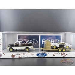 CHASE CAR 1972 Ford F-250 Ranger 4X4 & 1969 Ford Mustang GT 390 - M2 1/64 - 36000-92 AGR