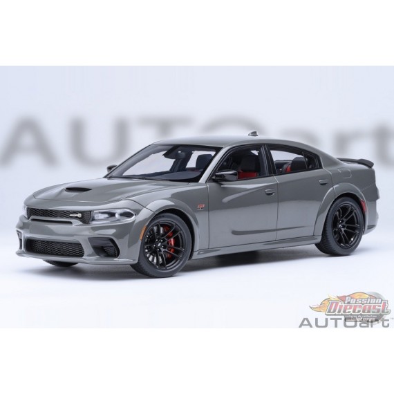 Dodge Charger Scat Pack Widebody (Destroyer Grey) - Autoart 1/18 - 71756 Passion Diecast 