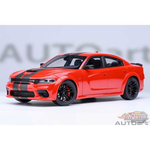 Dodge Charger Scat Pack Widebody (TorRed) - Autoart 1/18 - 71759 Passion Diecast 