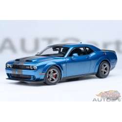 Dodge Challenger SRT Superstock 2023 (Frostbite) - Autoart 1/18 - 71767 Passion Diecast 