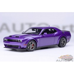 Dodge Challenger SRT Superstock 2023 (Plum Crazy) - Autoart 1/18 - 71768 Passion Diecast 
