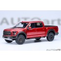 (Preorder)(Free shipping) Ford F-150 Raptor Supercrew 2019 (rouge rubis) - Autoart 1/18 - 72948