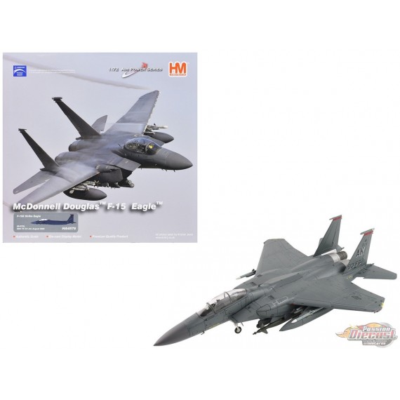 Boeing F-15E Strike Eagle / USAF 3rd WG, 90th FS Pair-O-Dice, Elmendorf AFB, AK, 2005 / Hobby Master 1:72 HA4576