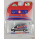 CHASE CAR Postes Canada - 2019 Ram ProMaster 2500 Cargo toit surélevé -  HB exclusif  1/64 Greenlight - 30591GR