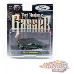 1966 Ford Mustang Gasser - Diorama 2026 Release 19 - M2 Machine - 1:64 - 67500-19 D
