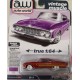 CHASE CAR Dodge Phoenix Lowrider 1961 en Purple Sky Metallic avec graphismes - Auto World - 1/64 - AWSP195 BGR