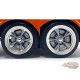 Ensemble de 4 roues et pneus Smooth Spoke Torque Thrust - ACME - 1/18 - A1807220W