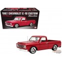 (Free shipping) Chevrolet C-10 Custom 1967 rouge métallisé profond - Showtime - ACME - 1/18 - A1807222