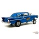 1957 Chevrolet 150 Gasser High Roller in Metallic Blue - ACME - 1/18 - A1807019