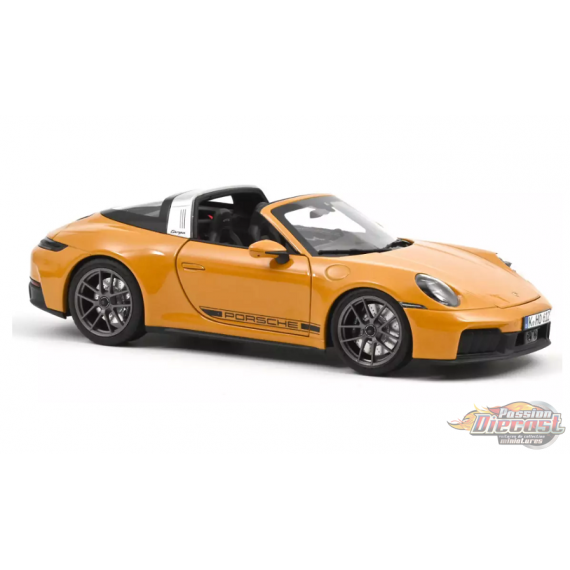 Porsche 911 Targa 4 GTS 2025 Jaune Bahama - Norev 1:18 - 187190 - Passion Diecast