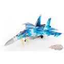 (Free shipping) Sukhoi Su-27UB Flanker-C / Ukrainian Air Force 831st TAB, Mirgorod, Ukraine 2017 / JCW-72-SU27-012