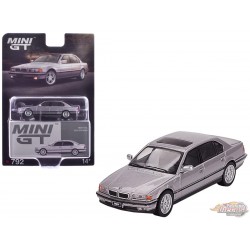 BMW 750IL Argent tremble métallisé - Mini GT - 1:64 - MGT00792 Passion Diecast