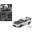 (Preorder) Mazda RX-7 RE-Amemiya - Silver Metallic - Mini GT - 1:64 - MGT01106