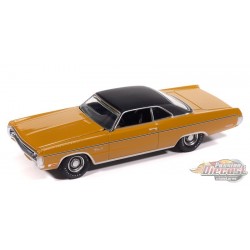 1971 Plymouth Fury III Bahama Yellow - 2025 Premium Release 3 Version A - Auto World - 1/64 - AWSP204 A