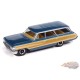 1964 Ford Country Squire Guardsman Blue & bois - 2025 Premium Release 3 Version A - Auto World - 1/64 - AW64522 A B