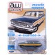 1964 Ford Country Squire Guardsman Blue & bois - 2025 Premium Release 3 Version A - Auto World - 1/64 - AW64522 A B