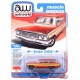Ford Country Squire 1964 rouge & garnitures bois - 2025 Premium Release 3 Version B - Auto World - 1/64 - AW64522 B B