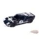 Ford GT40 NO. 7 1965 Bleu foncé & bandes blanche - 2025 Premium Release 3 Version B - Auto World - 1/64 - AW64522 B E