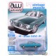 Plymouth Barracuda 1965 Turquoise & bande blanc - 2025 Premium Release 3 Version A - Auto World - 1/64 - AW64522 A D