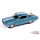 Plymouth Barracuda 1965 Turquoise & bande blanc - 2025 Premium Release 3 Version A - Auto World - 1/64 - AW64522 A D