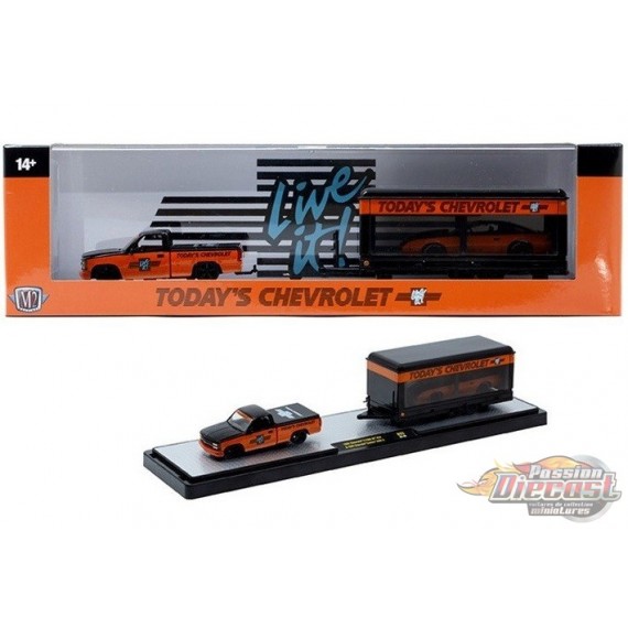 1992 Chevrolet C1500 SS454 & 1985 Chevrolet Camaro IROC-Z - M2 1/64 - 36000-93 C