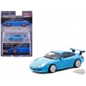 (Preorder) Porsche 911 GT3 (Type 996) - Light Blue - Tarmac Works - 1/64 - T64G-069-BL