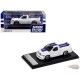 Dodge Ram SRT-10 Pickup 2003 - Blanc avec bandes de course bleues - GCD SHOOM64  - 1:64 - SHOOM-103-005 Passion Diecast