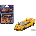(Preorder) LB-Silhouette WORKS MURCIELAGO GT Evo - Yellow - Mini GT - 1:64 - MGT01135