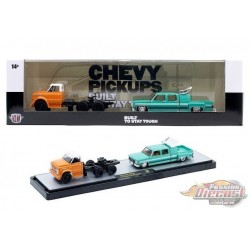 1970 Chevrolet C60 Truck & 1974 Chevrolet Cheyenne Super 30 - M2 1/64 - 36000-96 A