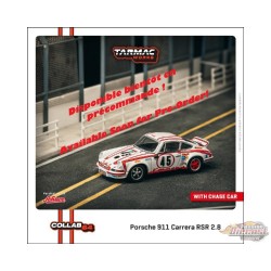 Porsche 911 Carrera RSR 2.8 24h Le Mans 1973 No.45 Vainqueur - Tarmac Works - 1/64 - T64S-023-73LM45 Passion Diecast