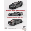 (Preorder) Ford Mustang Dark Horse 2024 Gris Carbonisé - Mini GT - 1:64 - MGT00957