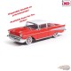 Chevrolet Bel Air Sedan 1957 - Rouge Matador et Ivoire Inde - IXO Models - 1:64 - IA64008 Passion Diecast